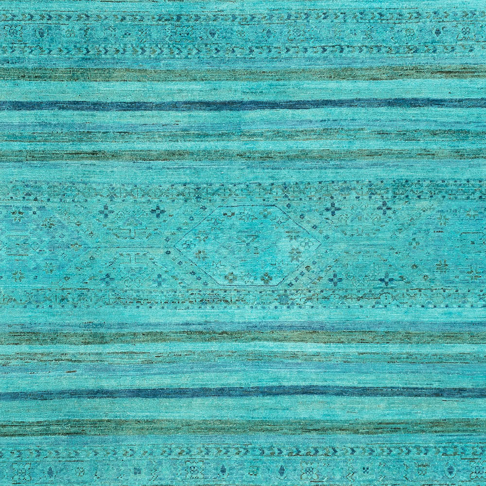 Ziegler Carpet - Modern - Vintage / färgad - 314 x 204 cm - turkos