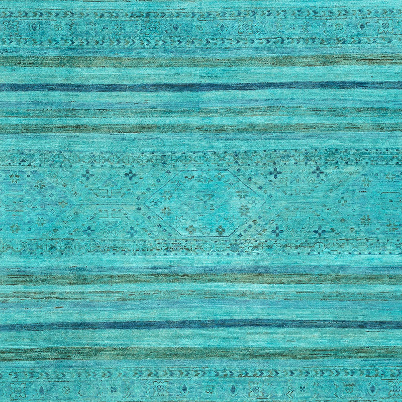 Ziegler Carpet - Modern - Vintage / färgad - 314 x 204 cm - turkos