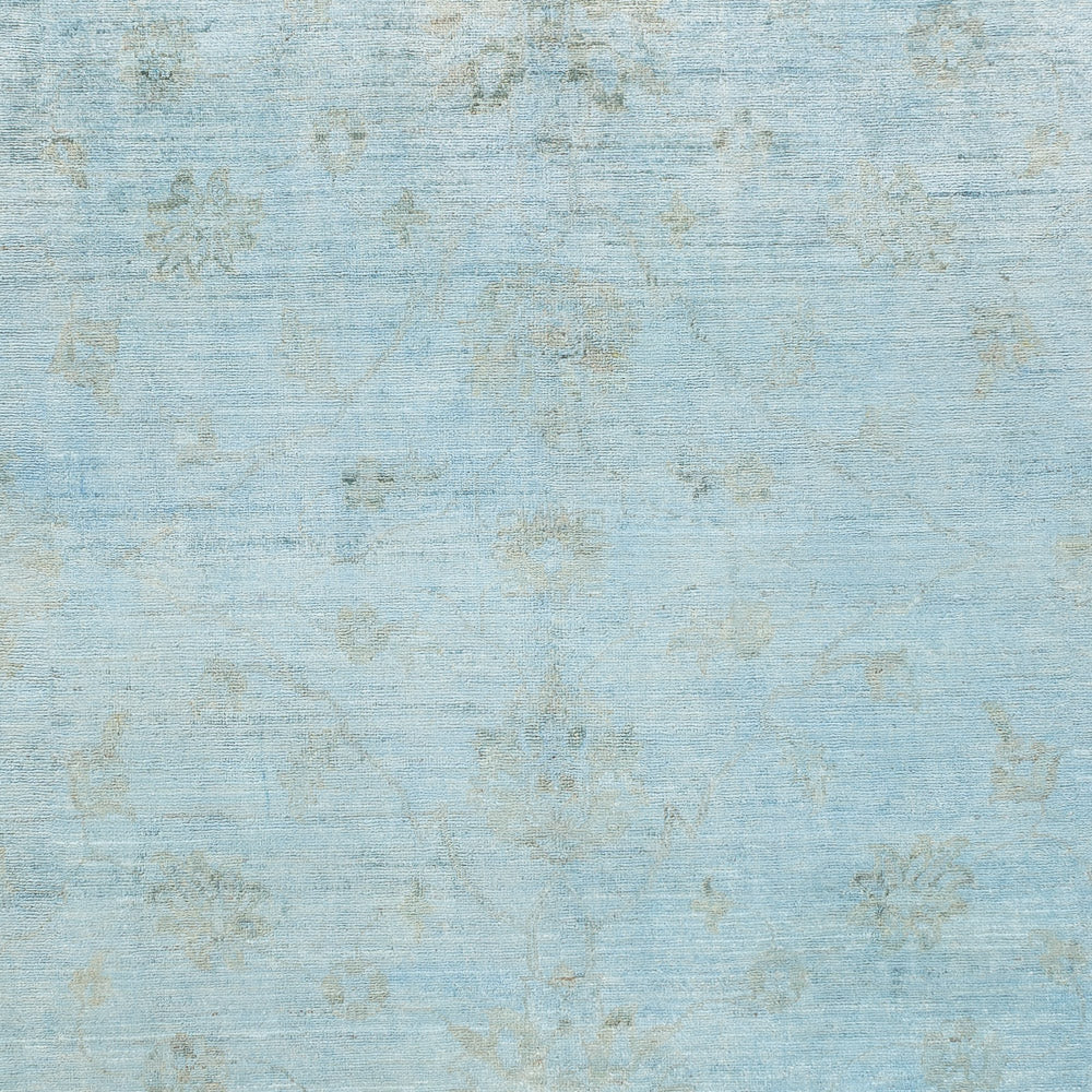 Ziegler Carpet - Modern - Vintage / färgad - 292 x 204 cm - ljusblå