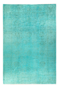 Ziegler Carpet - Modern - Vintage / färgad - 292 x 198 cm - turkos