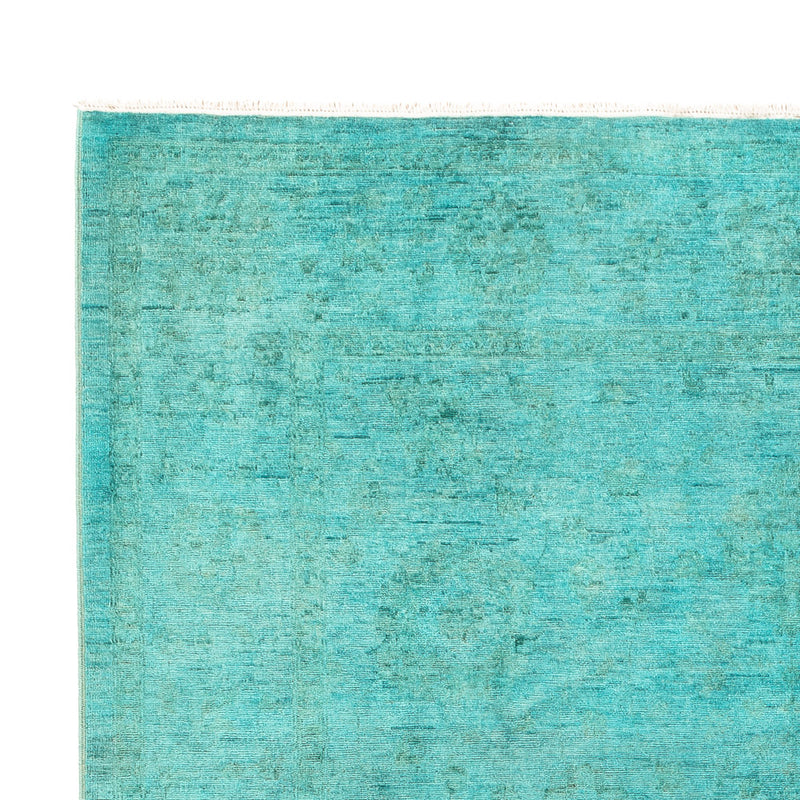 Ziegler Carpet - Modern - Vintage / färgad - 292 x 198 cm - turkos