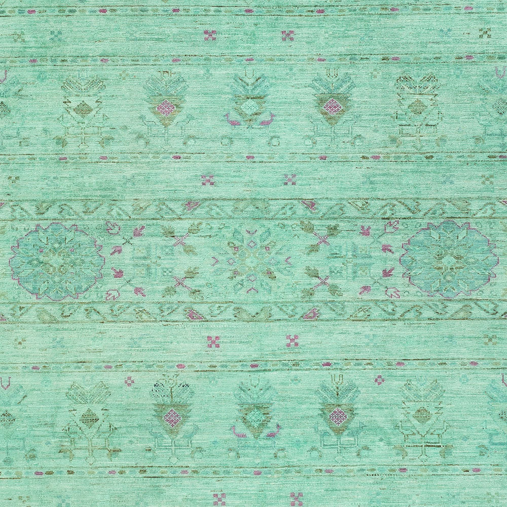 Ziegler Carpet - Modern - Vintage / färgad - 308 x 206 cm - ljusgrön