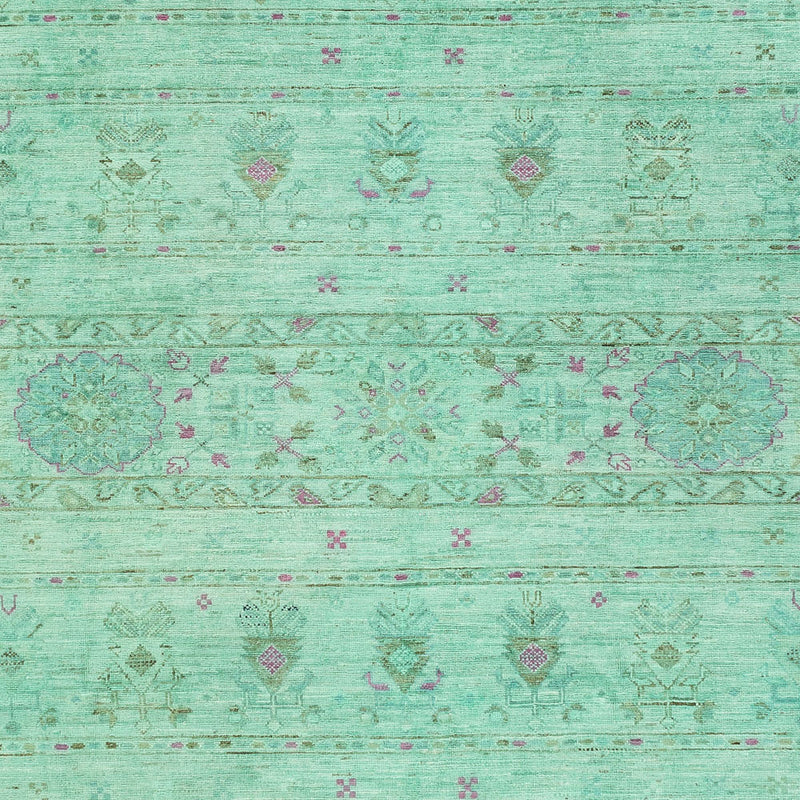 Ziegler Carpet - Modern - Vintage / färgad - 308 x 206 cm - ljusgrön