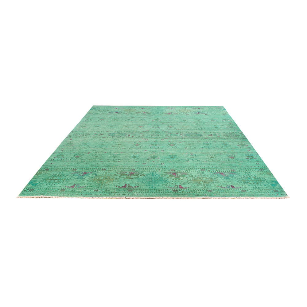 Ziegler Carpet - Modern - Vintage / färgad - 308 x 206 cm - ljusgrön
