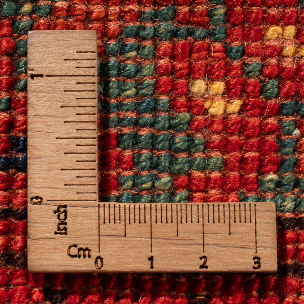 Afghansk matta - Kunduz - 305 x 209 cm - röd