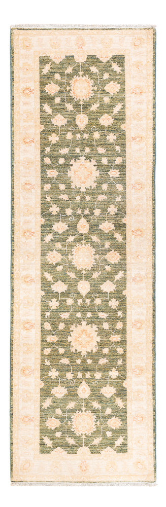 Runner Ziegler Carpet - 252 x 82 cm - olivgrön