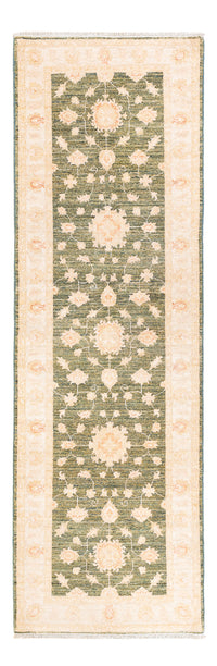 Runner Ziegler Carpet - 252 x 82 cm - olivgrön