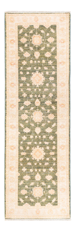 Runner Ziegler Carpet - 252 x 82 cm - olivgrön