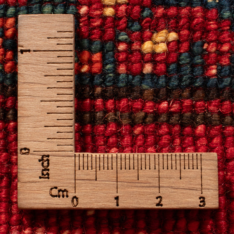 Runner Afghansk matta - Kunduz - 300 x 83 cm - röd