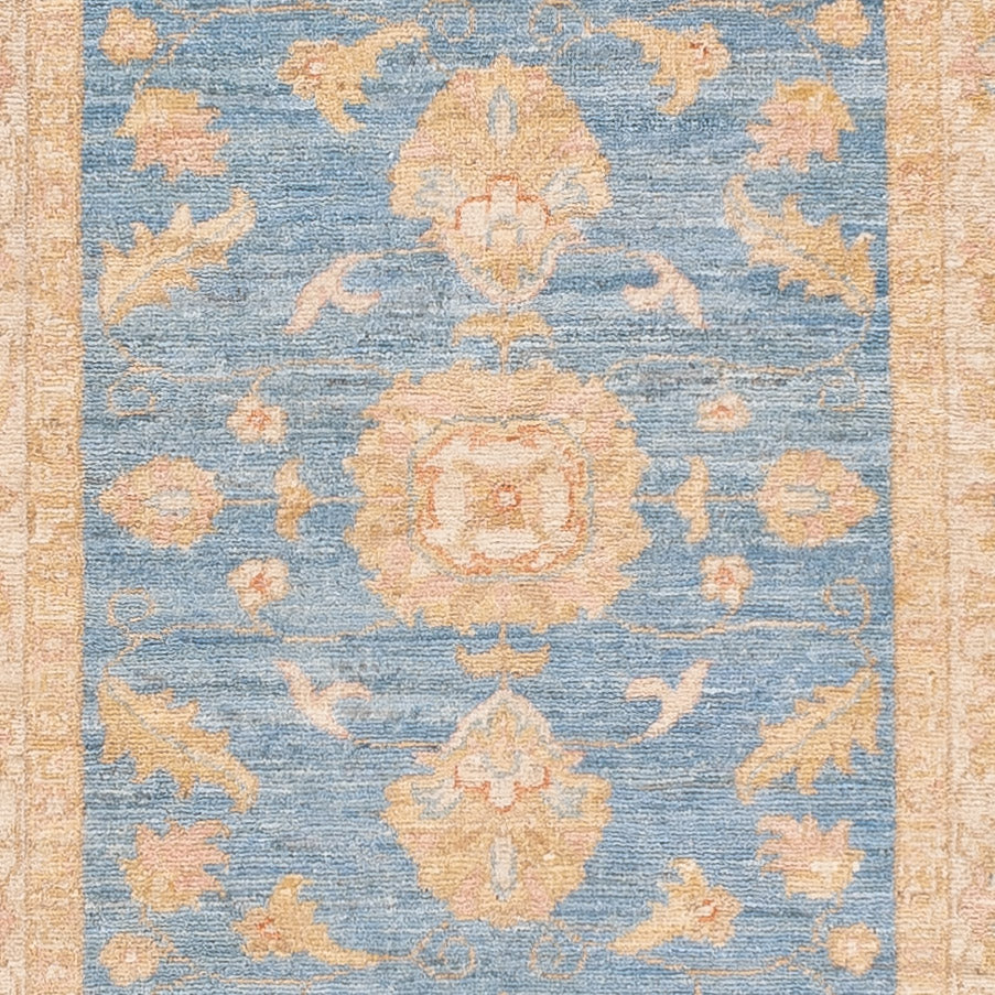 Runner Ziegler Carpet - 287 x 83 cm - blå