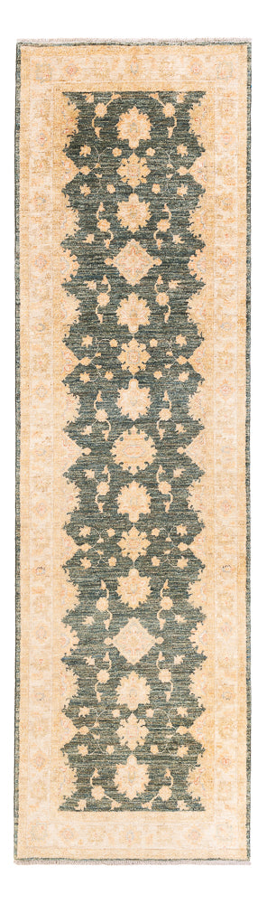 Runner Ziegler Carpet - 296 x 84 cm - olivgrön