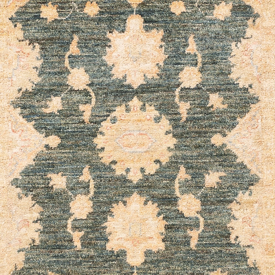 Runner Ziegler Carpet - 296 x 84 cm - olivgrön