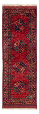 Runner Afghansk matta - Kunduz - 237 x 83 cm - röd
