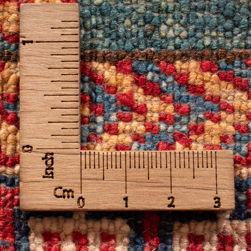 Runner Ziegler Carpet - Kazak - 253 x 78 cm - mörkblå