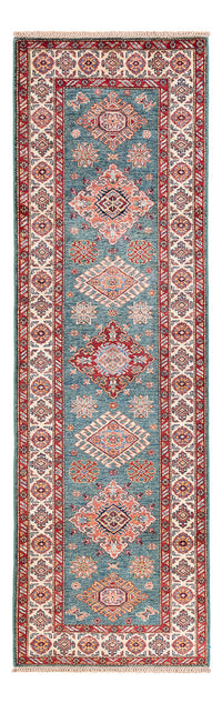 Runner Ziegler Carpet - Kazak - 247 x 75 cm - mörkblå