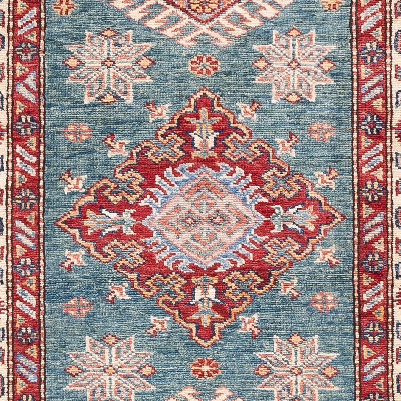 Runner Ziegler Carpet - Kazak - 247 x 75 cm - mörkblå