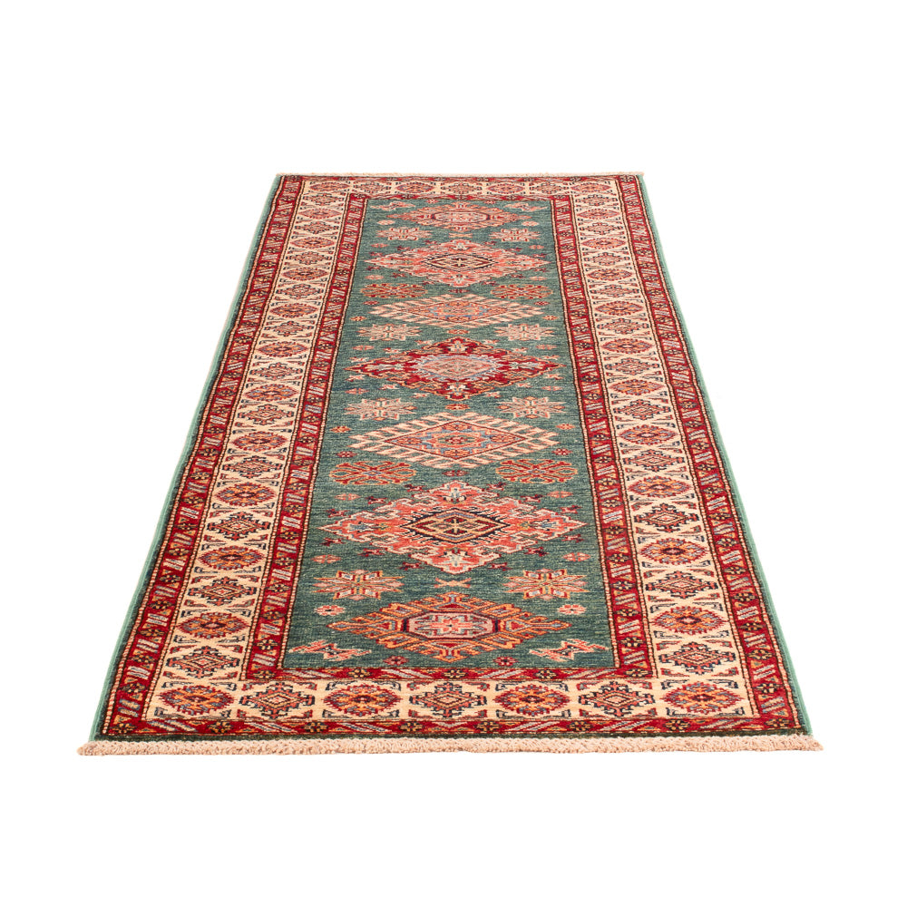 Runner Ziegler Carpet - Kazak - 247 x 75 cm - mörkblå