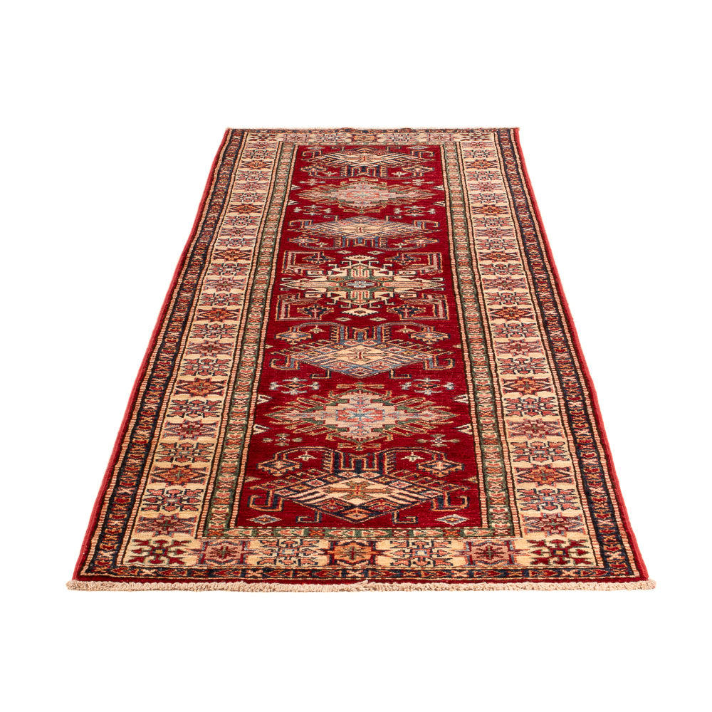 Runner Ziegler Carpet - Kazak - 251 x 76 cm - röd