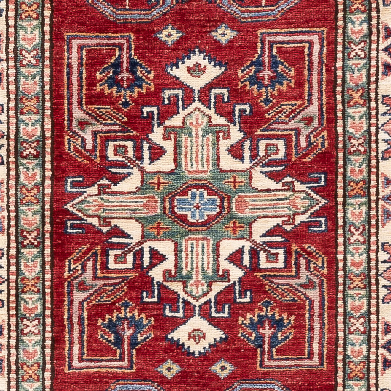 Runner Ziegler Carpet - Kazak - 251 x 74 cm - röd