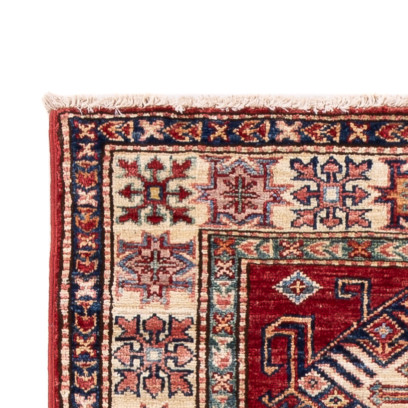 Runner Ziegler Carpet - Kazak - 251 x 74 cm - röd