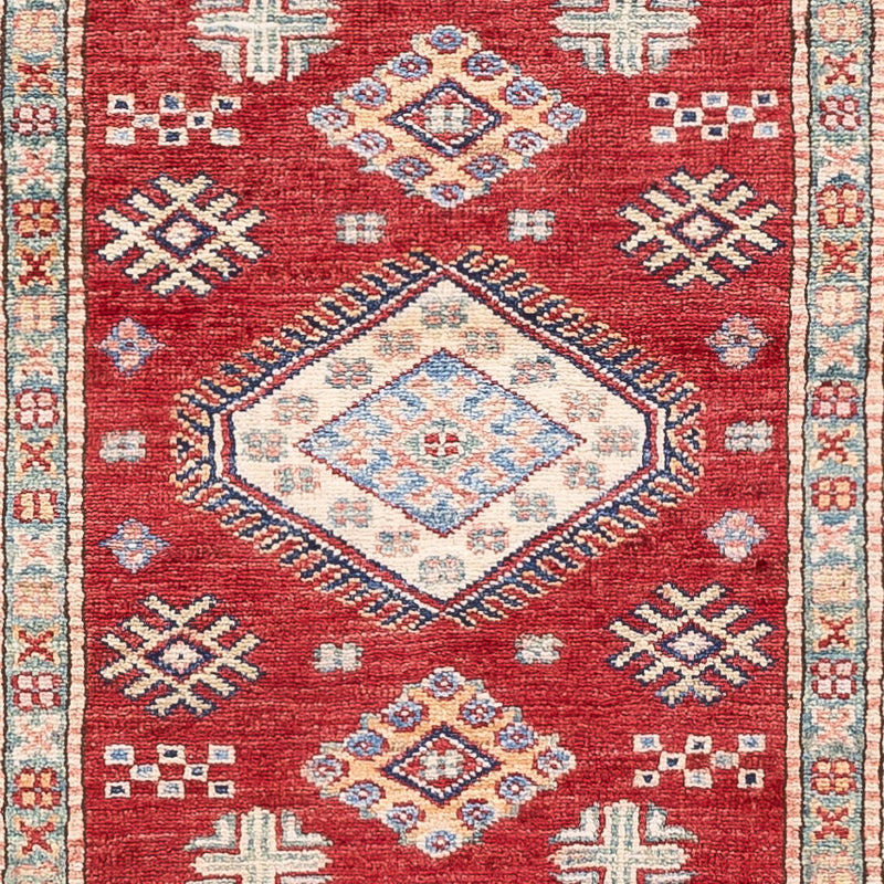 Runner Ziegler Carpet - Kazak - 236 x 77 cm - röd