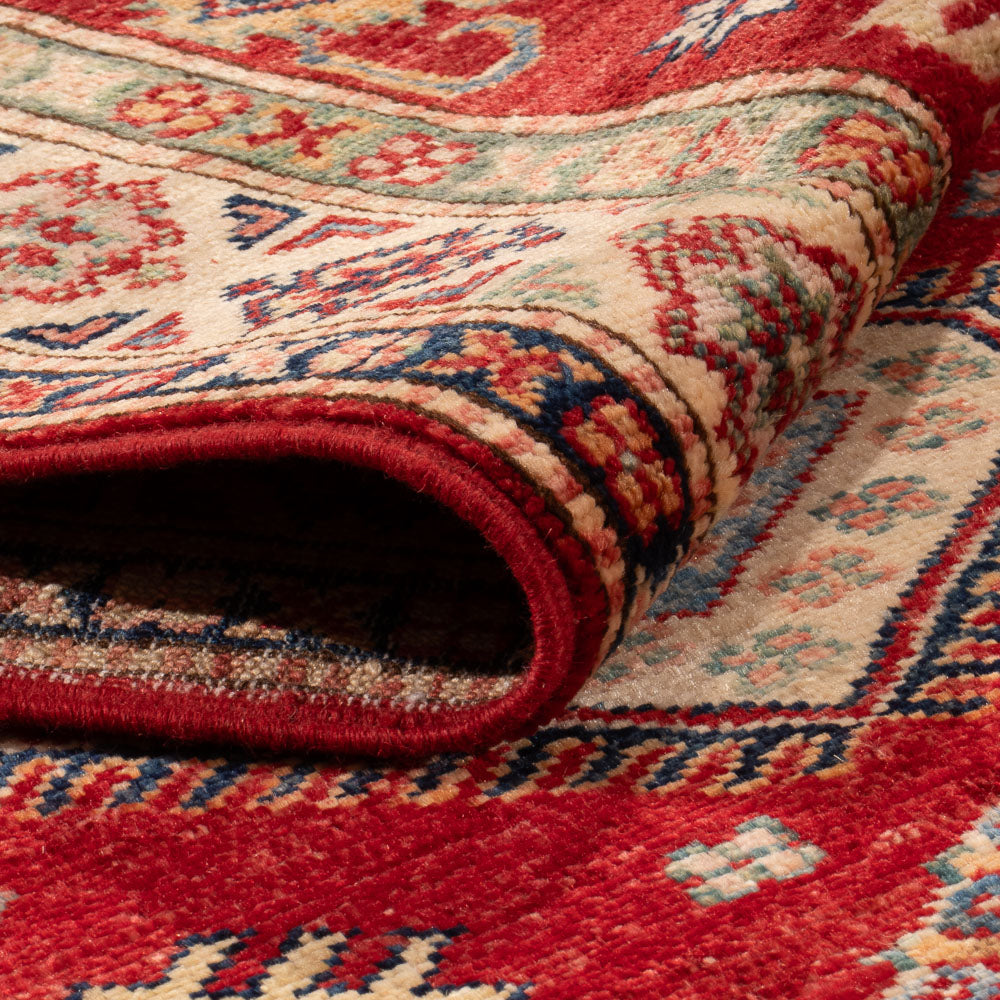 Runner Ziegler Carpet - Kazak - 236 x 77 cm - röd