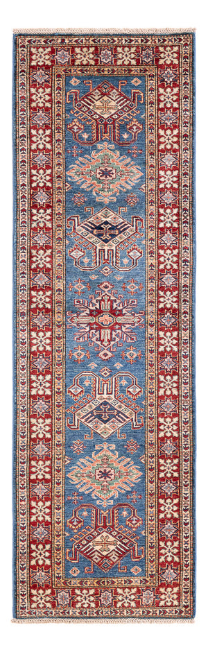 Runner Ziegler Carpet - Kazak - 242 x 73 cm - blå