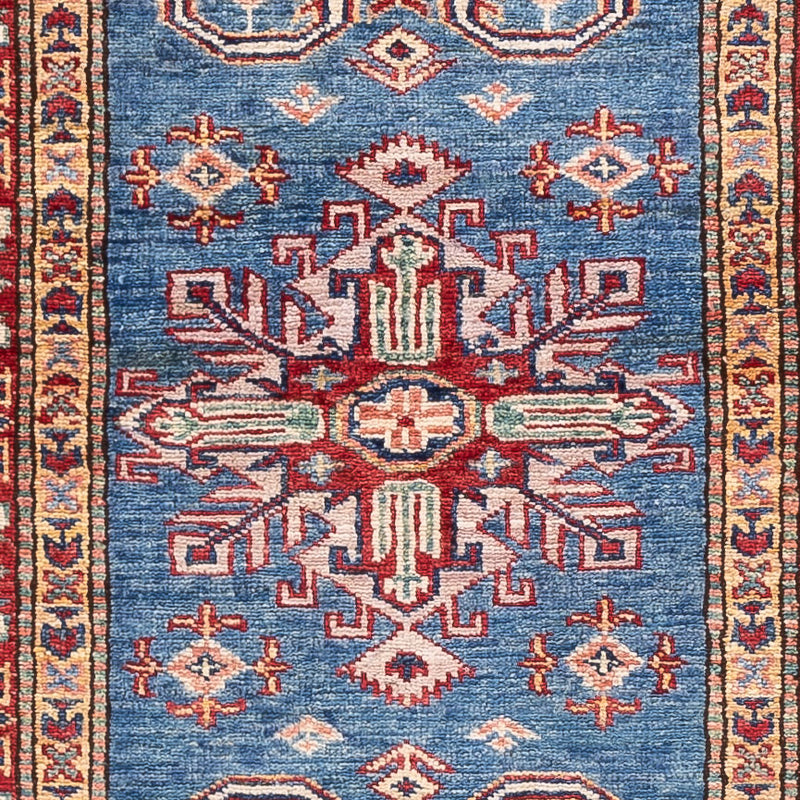 Runner Ziegler Carpet - Kazak - 240 x 75 cm - blå