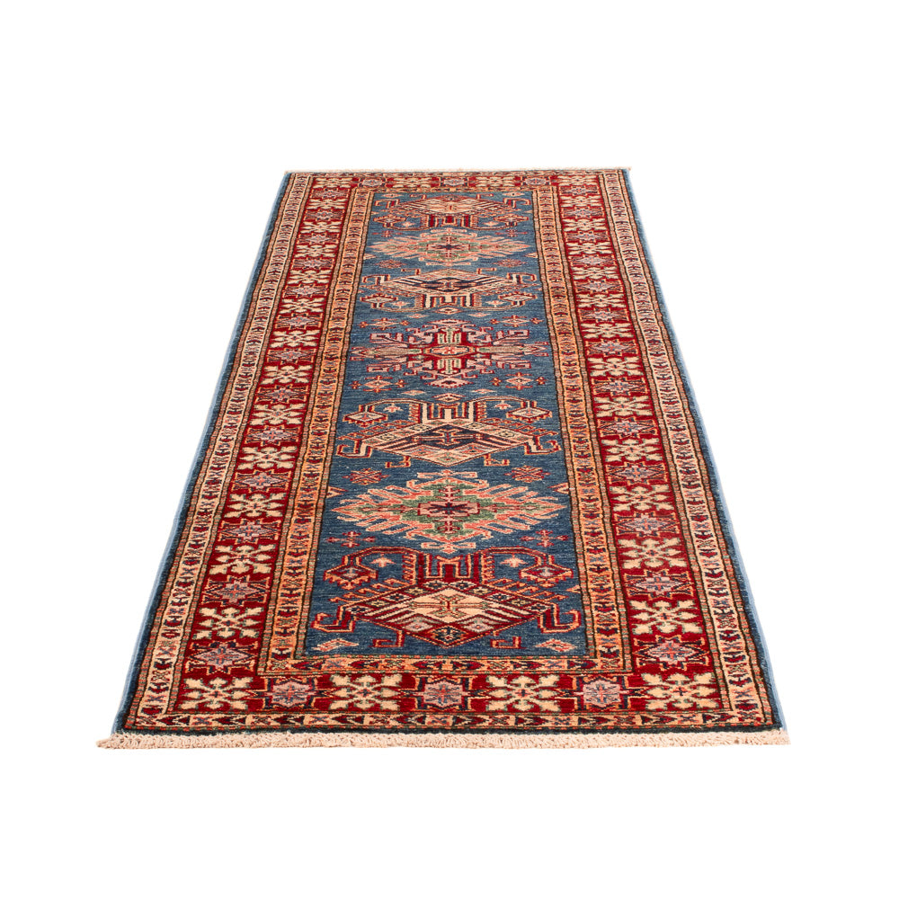 Runner Ziegler Carpet - Kazak - 240 x 75 cm - blå
