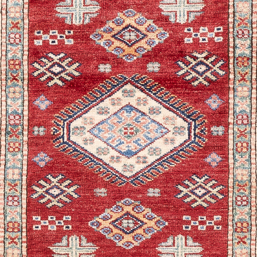 Runner Ziegler Carpet - Kazak - 238 x 75 cm - röd