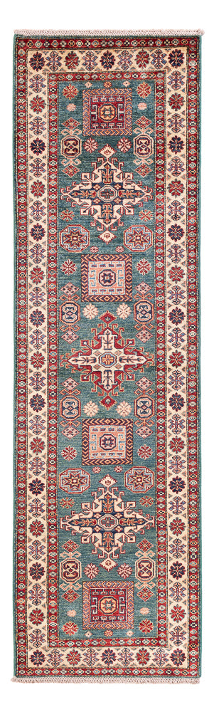Runner Ziegler Carpet - Kazak - 253 x 79 cm - mörkgrön