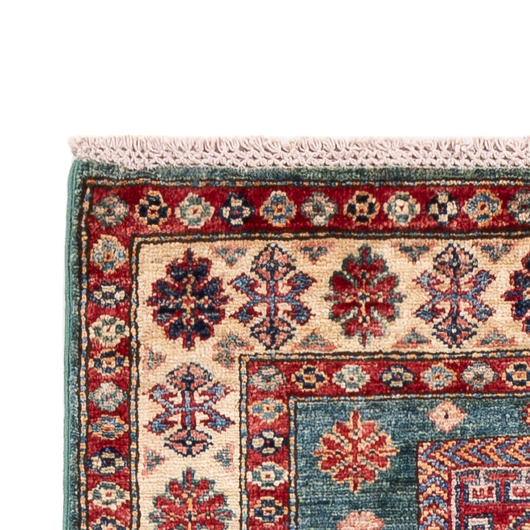 Runner Ziegler Carpet - Kazak - 253 x 79 cm - mörkgrön