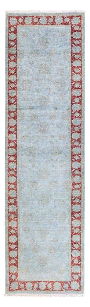 Runner Ziegler Carpet - Modern - 303 x 89 cm - ljusblå