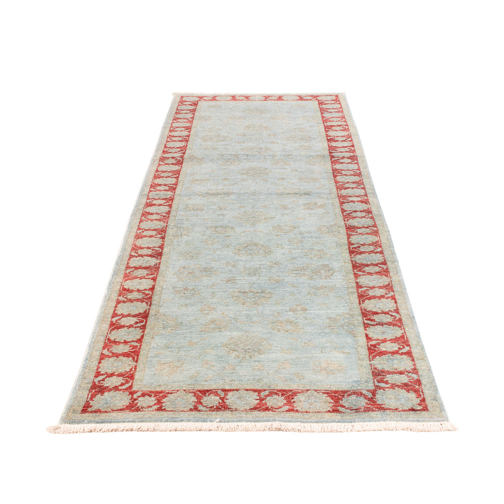 Runner Ziegler Carpet - Modern - 303 x 89 cm - ljusblå