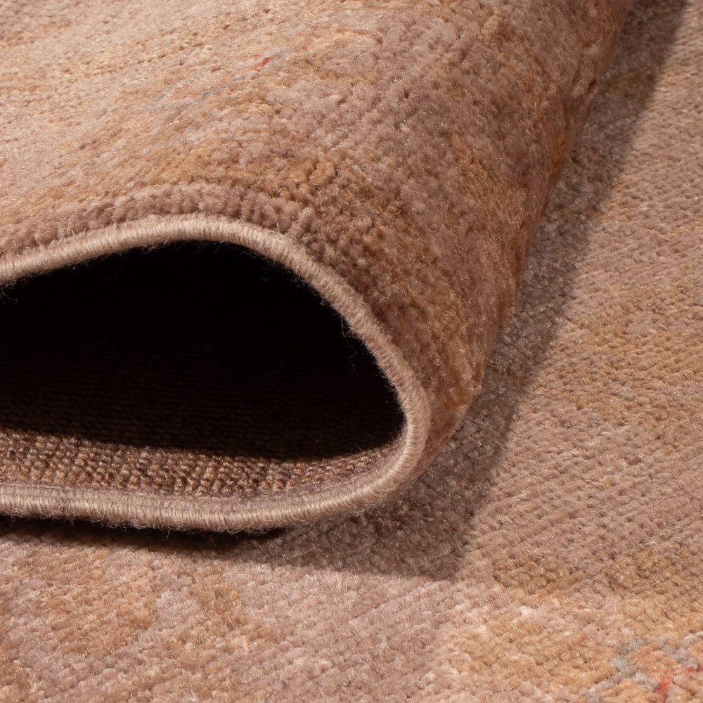 Runner Ziegler Carpet - Modern - 372 x 83 cm - ljusbrun