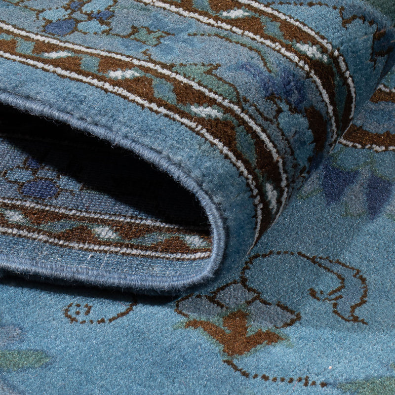 Runner Ziegler Carpet - Modern - 245 x 80 cm - blå