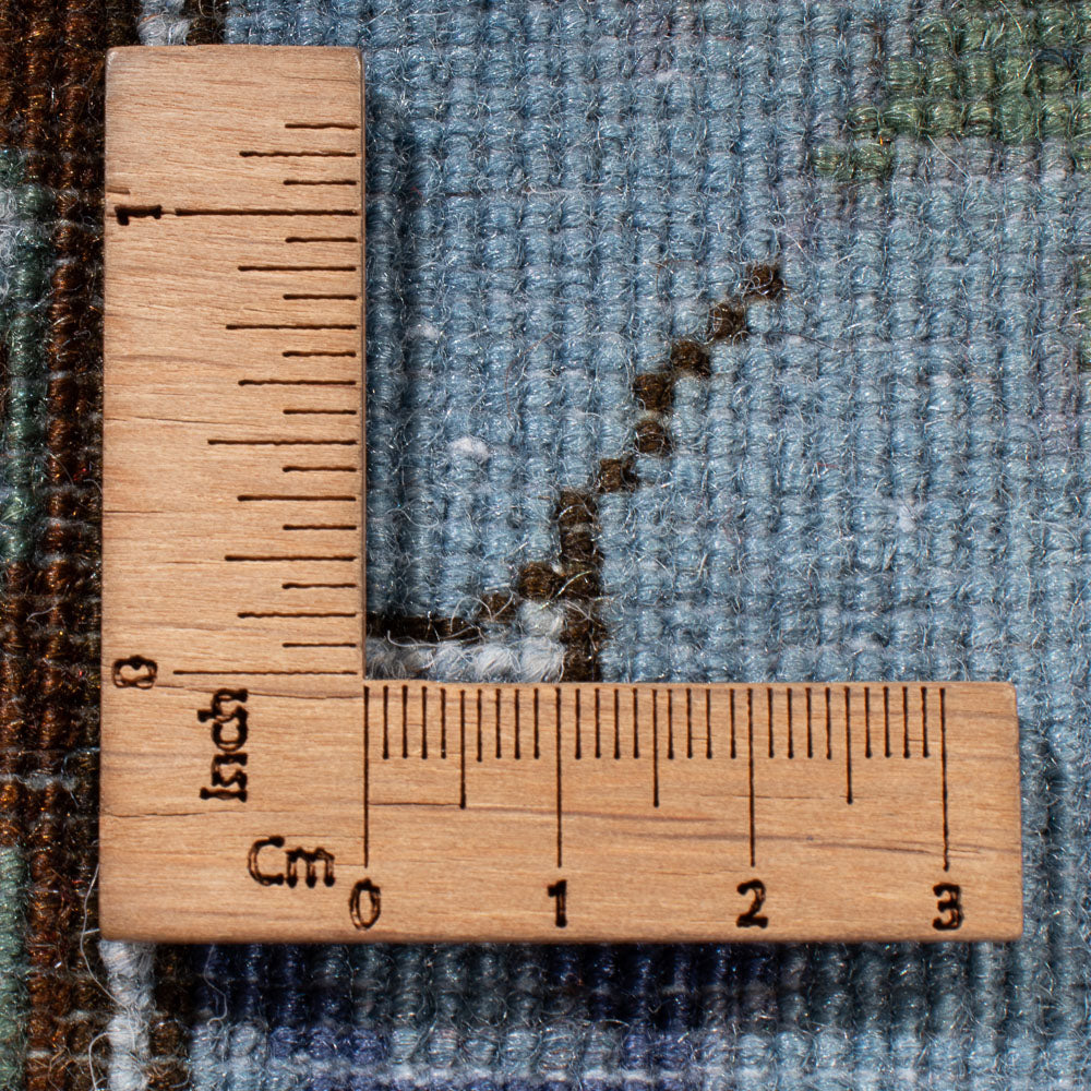 Runner Ziegler Carpet - Modern - 245 x 80 cm - blå