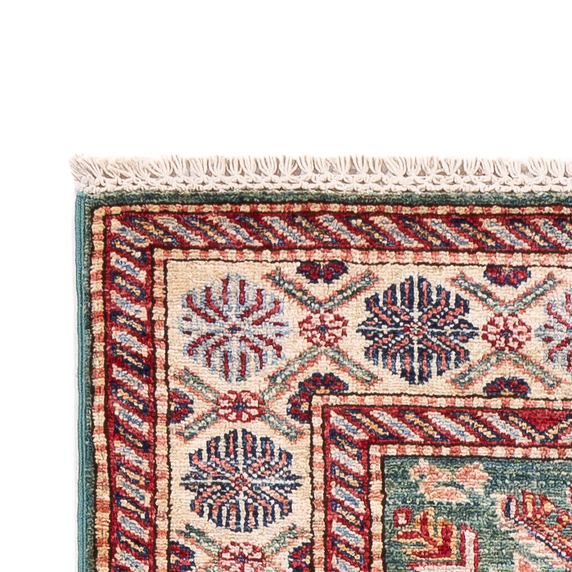 Runner Ziegler Carpet - Kazak - 248 x 75 cm - mörkgrön