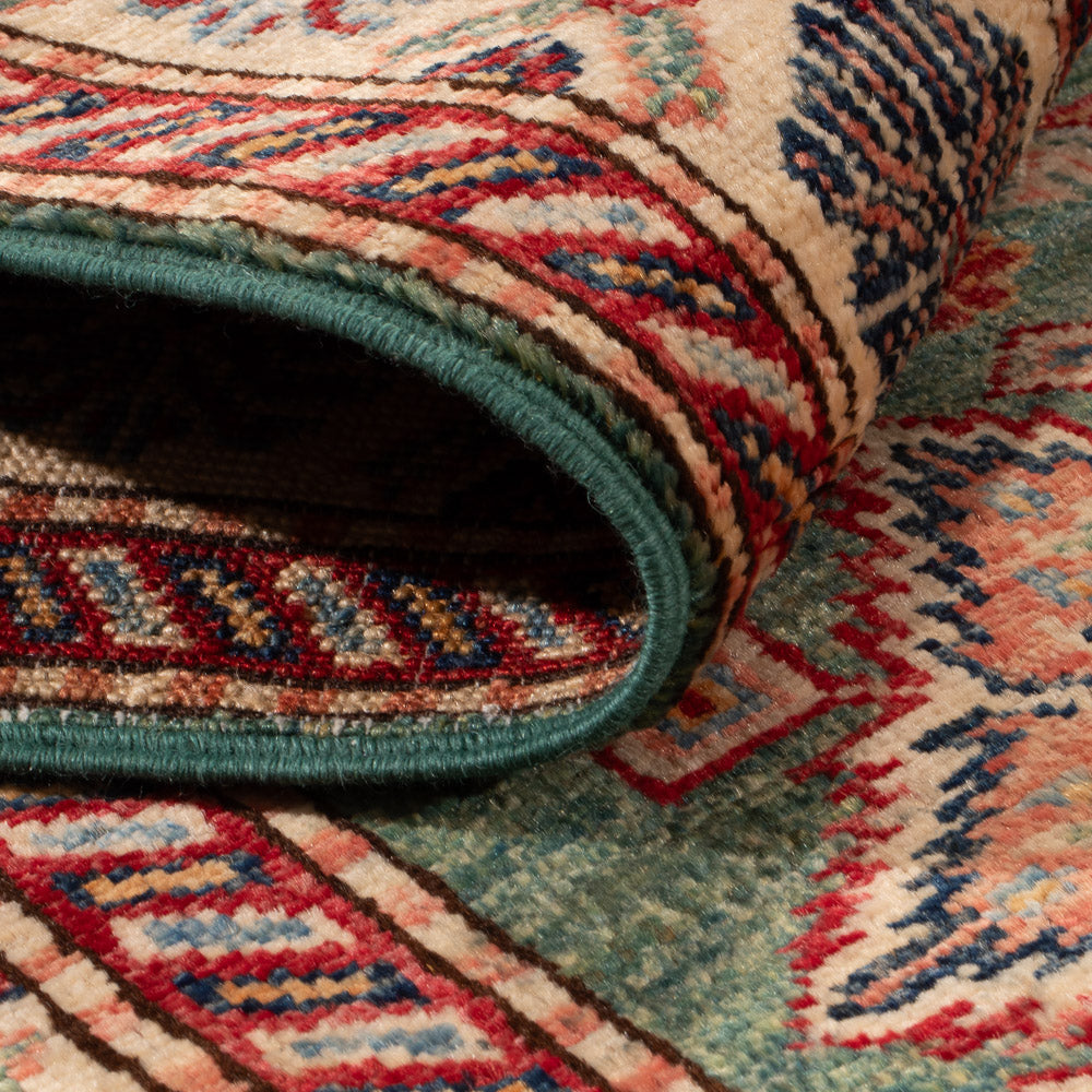 Runner Ziegler Carpet - Kazak - 248 x 75 cm - mörkgrön