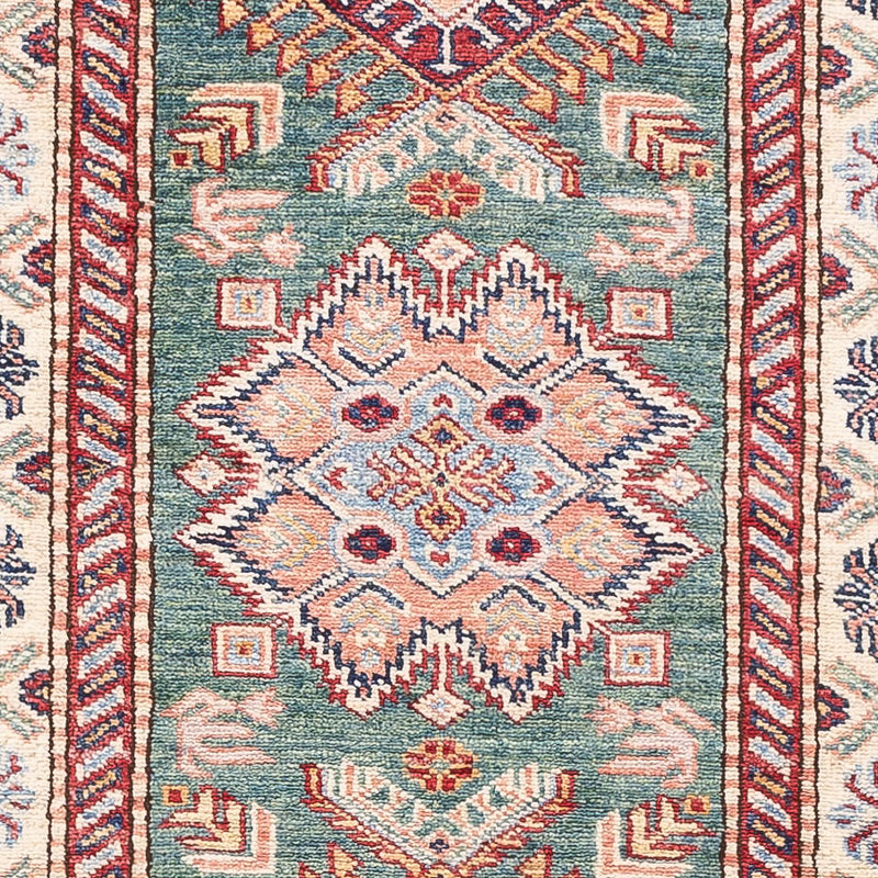 Runner Ziegler Carpet - Kazak - 248 x 73 cm - mörkgrön
