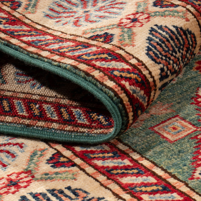 Runner Ziegler Carpet - Kazak - 248 x 73 cm - mörkgrön