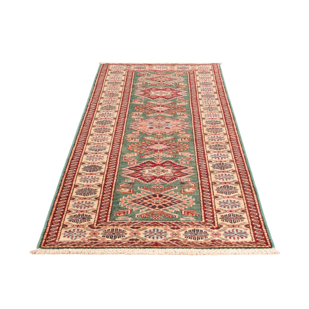 Runner Ziegler Carpet - Kazak - 248 x 73 cm - mörkgrön