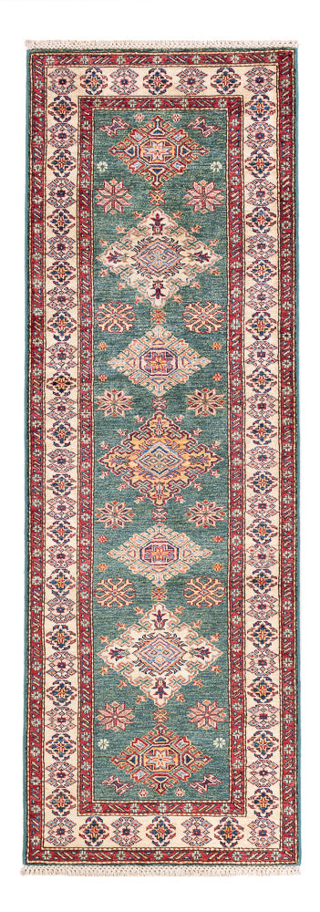 Runner Ziegler Carpet - Kazak - 242 x 78 cm - grön