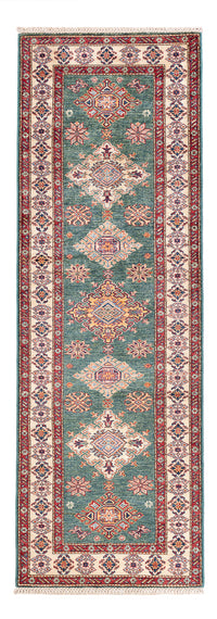 Runner Ziegler Carpet - Kazak - 242 x 78 cm - grön