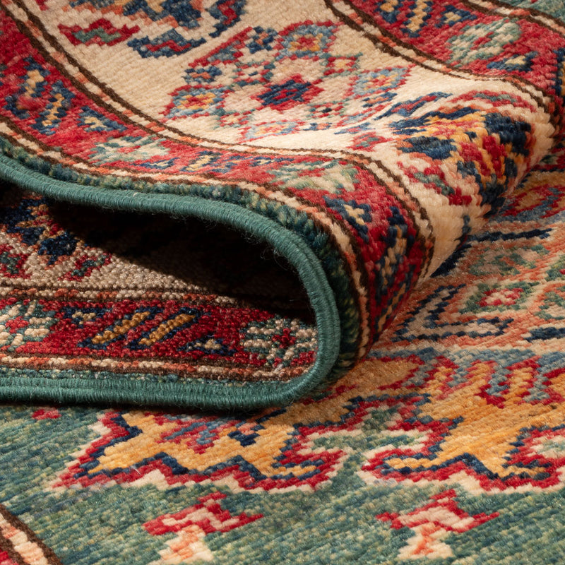 Runner Ziegler Carpet - Kazak - 242 x 78 cm - grön