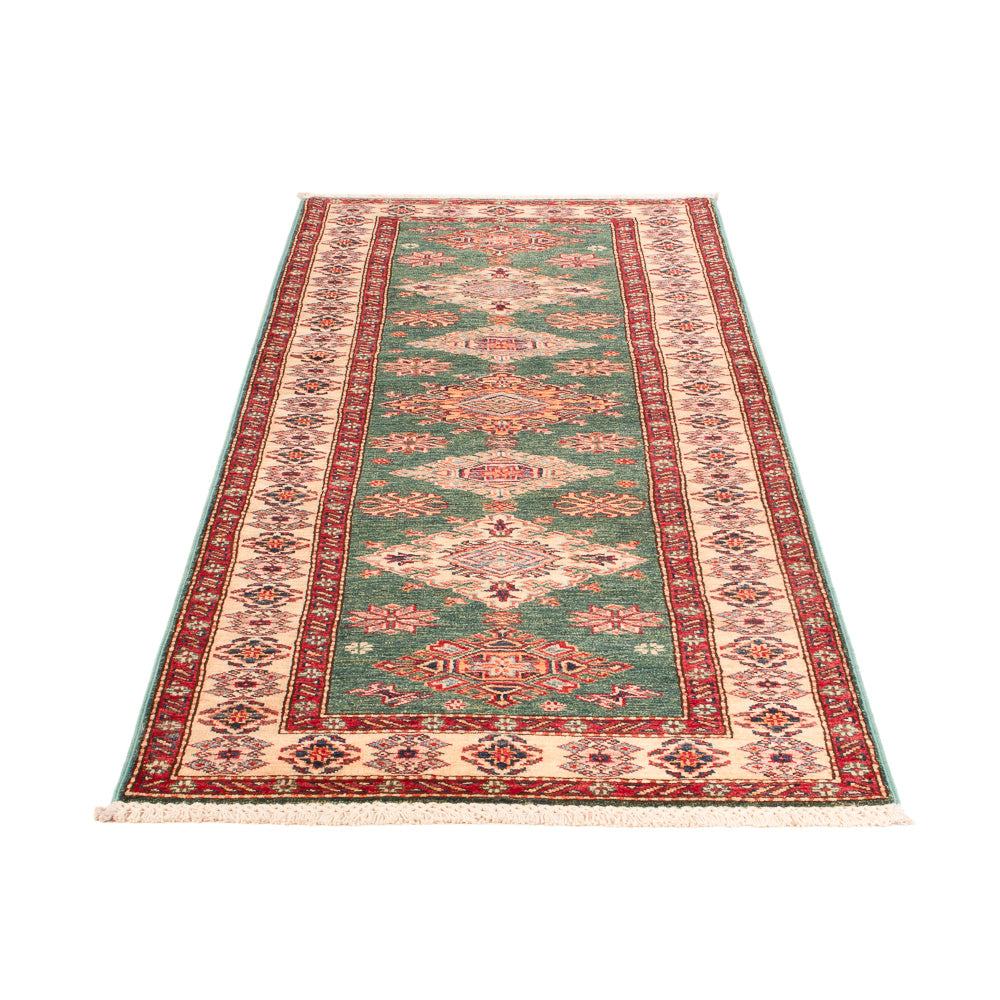 Runner Ziegler Carpet - Kazak - 242 x 78 cm - grön