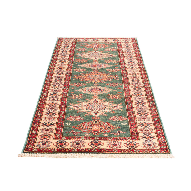 Runner Ziegler Carpet - Kazak - 242 x 78 cm - grön