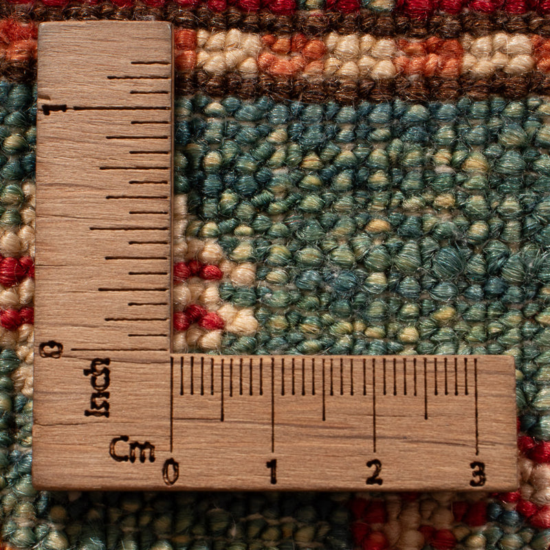 Runner Ziegler Carpet - Kazak - 242 x 78 cm - grön