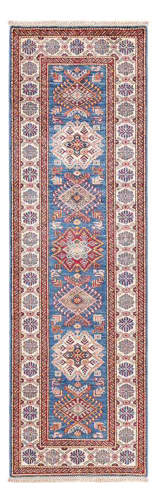 Runner Ziegler Carpet - Kazak - 246 x 75 cm - blå