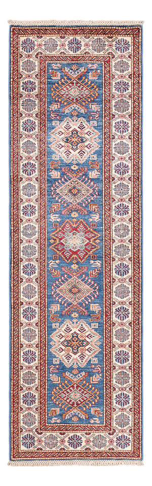 Runner Ziegler Carpet - Kazak - 246 x 75 cm - blå